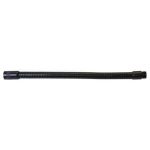 Flexible Gooseneck Microphone 6" - Black (Mic Not Included)
